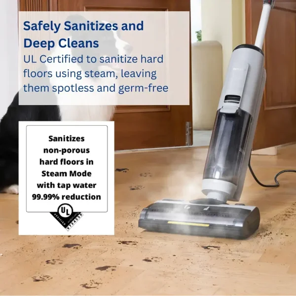 GO H2O Steam Floor Washer   Gray - Image 3