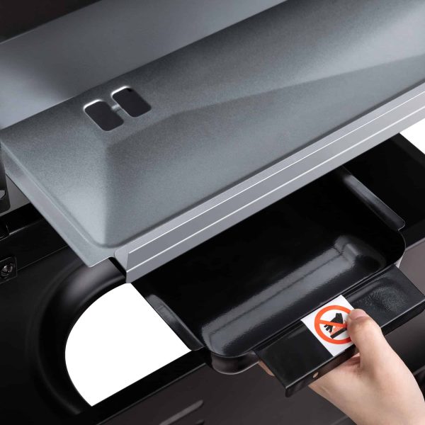 Black and Silverred Combo Grill - Image 13