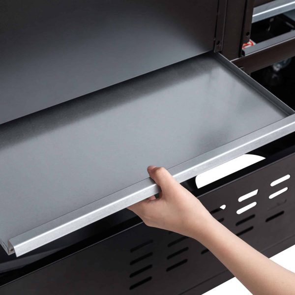 Black and Silverred Combo Grill - Image 12
