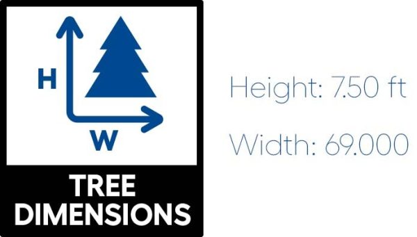 Fraser Hill Farm 7.5-ft Woodside Pine Artificial Christmas Tree - Image 10