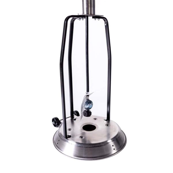 Legacy Heating 47000-BTU Stainless Steel Stainless Steel Floorstanding Liquid Propane Patio Heater - Image 12
