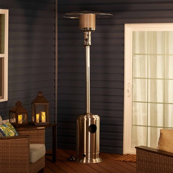 Legacy Heating 47000-BTU Stainless Steel Stainless Steel Floorstanding Liquid Propane Patio Heater - Image 6