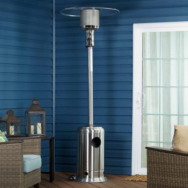 Legacy Heating 47000-BTU Stainless Steel Stainless Steel Floorstanding Liquid Propane Patio Heater - Image 5