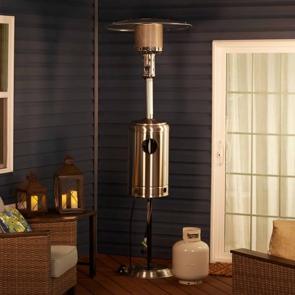 Legacy Heating 47000-BTU Stainless Steel Stainless Steel Floorstanding Liquid Propane Patio Heater - Image 8