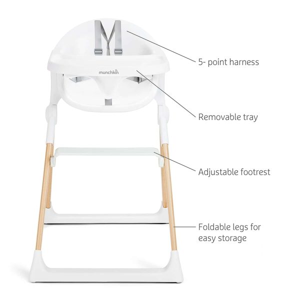 Munchkin Float Foldable Baby and Toddler High Chair - Image 4