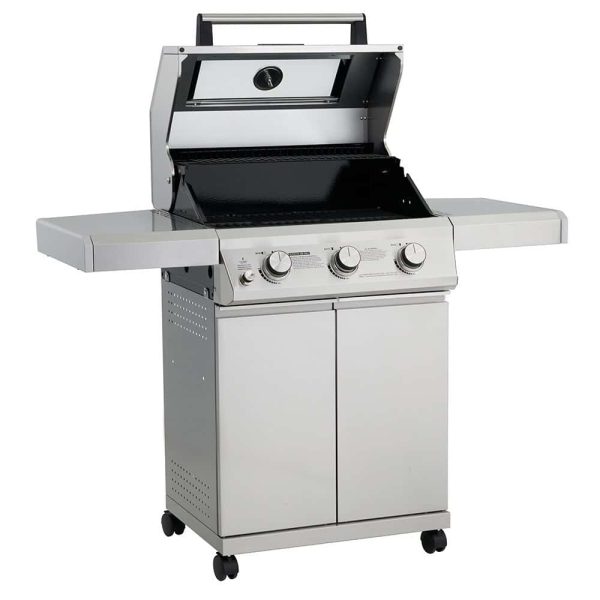 Clearview Stainless Steel 3-Burner Liquid Propane Gas Grill - Image 9