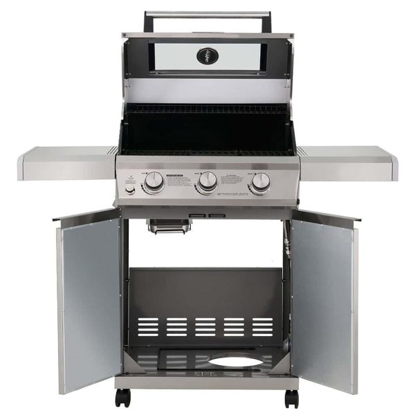 Clearview Stainless Steel 3-Burner Liquid Propane Gas Grill - Image 6