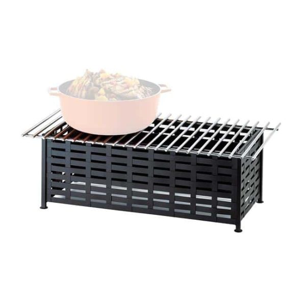 Cal Mil 1361-22 Iron Black Chafer Alternative   22 x 12 x 7.5 in.