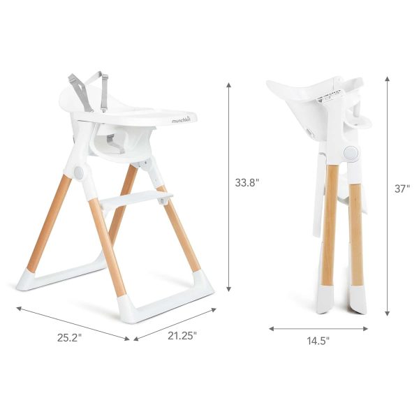 Munchkin Float Foldable Baby and Toddler High Chair - Image 5