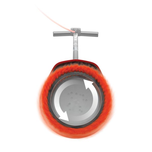 Oreck Commercial Orbiter Hard Floor Cleaner Machine, Multi-Purpose Floor Cleaning, Gray/Red - Image 4