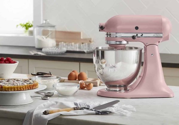Artisan Series 5-Quart Tilt-Head Stand Mixer   KSM150PS, Dried Rose - Image 3