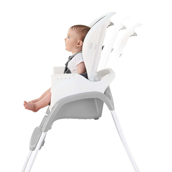 Ingenuity SmartClean Trio Elite 3-in-1 Convertible Baby High Chair, Toddler Chair, and Dining Booster Seat   Slate - Image 11