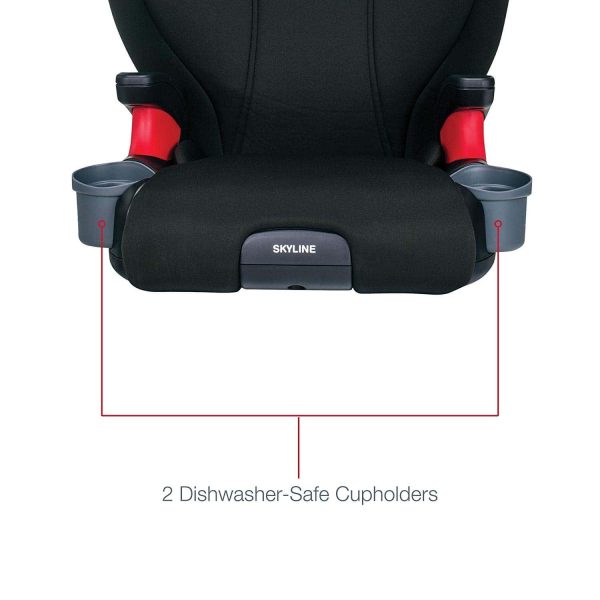 Britax Skyline: Protection   Comfort for Every Ride (Dusk)   2-Stage Booster Seat - Image 5