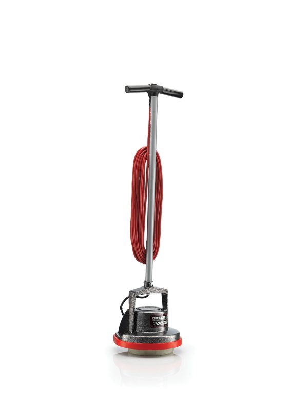 Oreck Commercial Orbiter Hard Floor Cleaner Machine, Multi-Purpose Floor Cleaning, Gray/Red - Image 3