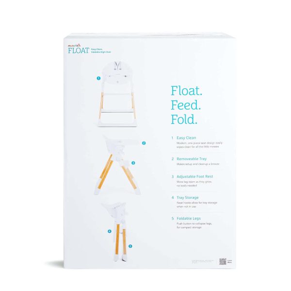 Munchkin Float Foldable Baby and Toddler High Chair - Image 7