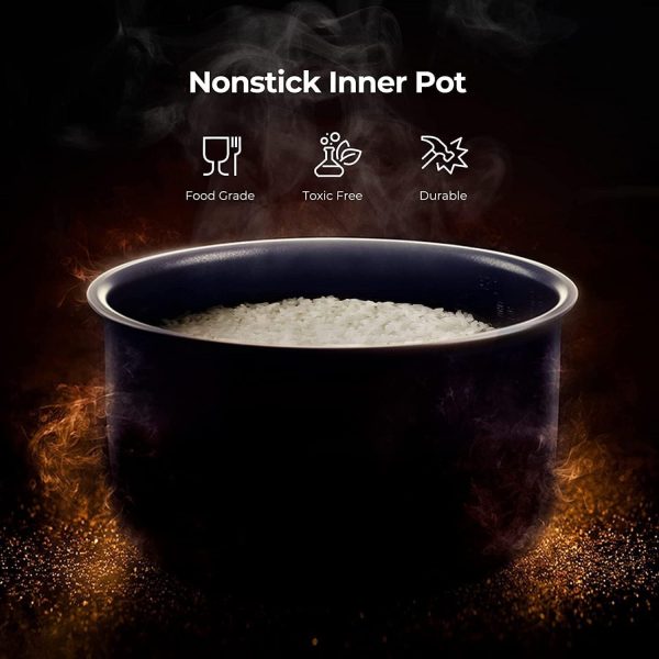 CUCKOO CR-0675F | 6-Cup (Uncooked) Micom Rice Cooker, Touch-Screen, Nonstick Inner Pot | White - Image 6