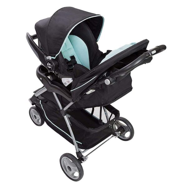 Baby Trend EZ Ride 35 Travel System, Doodle Dots - Image 5