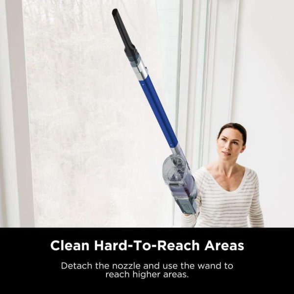 IZ363HT Anti-Allergen Pet Power Cordless Stick Vacuum Self-Cleaning Brushroll, PowerFins, 50min Runtime, Blue - Image 12
