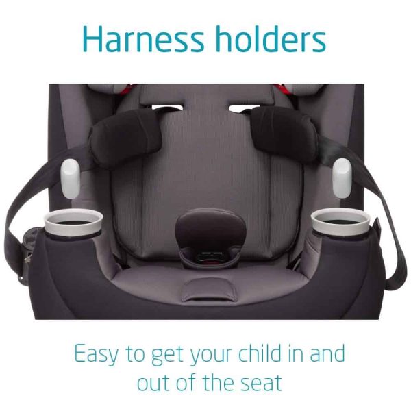 Maxi-Cosi Pria All-in-One Convertible Car Seat, rear-facing, from 4-40 pounds, Blackened Pearl - Image 4