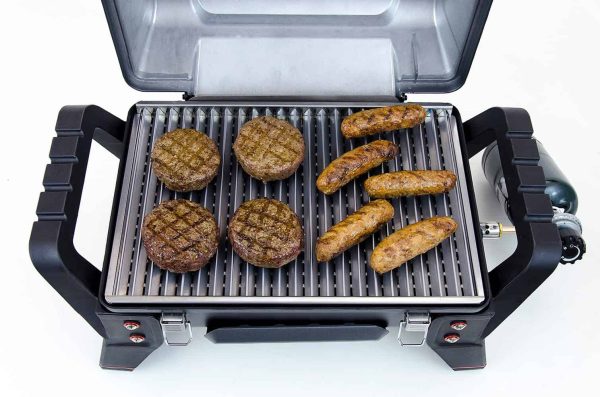 Grill2Go 200-Sq in Grey and Black Portable Gas Grill - Image 7