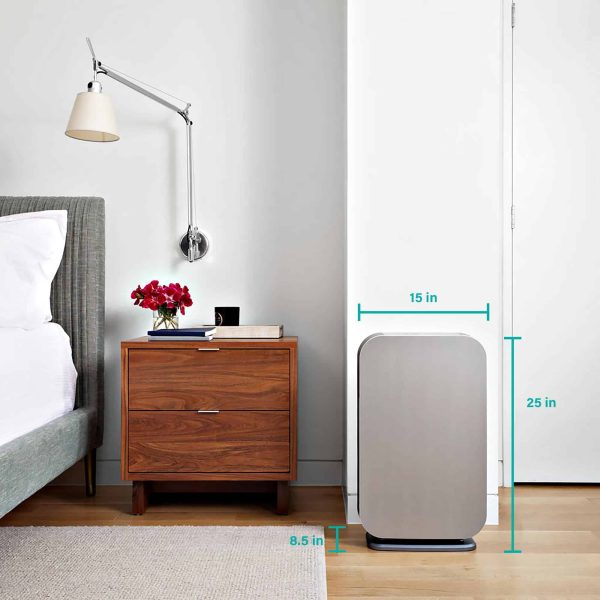 Alen BreatheSmart Flex 4-Speed Ionic Brown True HEPA Air Purifier ENERGY STAR (Covers: 700-sq ft) - Image 9