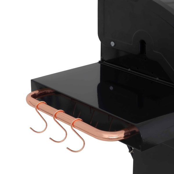 Black with Copper Accent 3-Burner Liquid Propane Gas Grill - Image 4