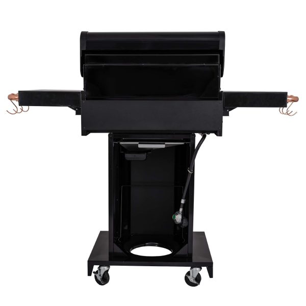 Black with Copper Accent 3-Burner Liquid Propane Gas Grill - Image 13