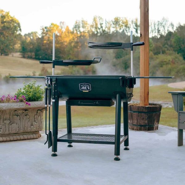 Oklahoma Joe s Firecraft 29-in W Black Barrel Charcoal Grill - Image 7