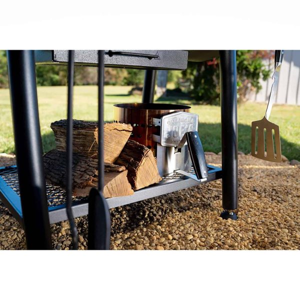 Oklahoma Joe s Firecraft 29-in W Black Barrel Charcoal Grill - Image 6