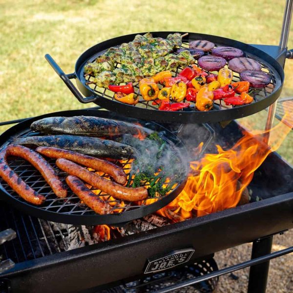 Oklahoma Joe s Firecraft 29-in W Black Barrel Charcoal Grill - Image 9