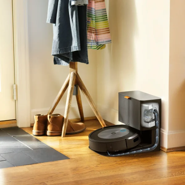 iRobot   Roomba j7+ (7550) Wi-Fi Connected Robot Vacuum with Automatic Dirt Disposal   Graphite - Image 4