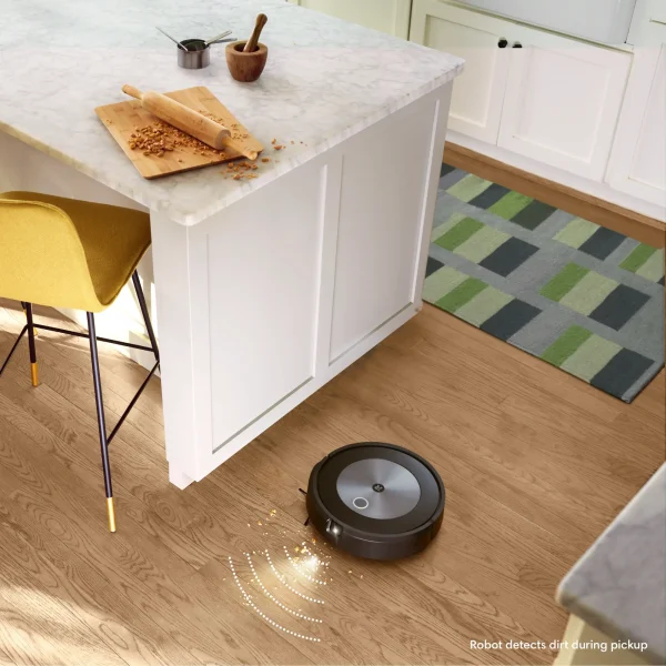 iRobot   Roomba j7+ (7550) Wi-Fi Connected Robot Vacuum with Automatic Dirt Disposal   Graphite - Image 11