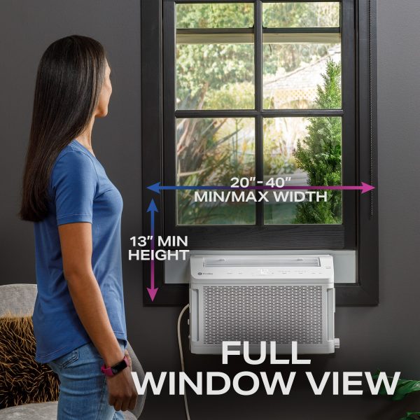 ClearView 350-sq ft Window Air Conditioner with Remote (115 Volts, 8300-BTU) Wi-Fi enabled - Image 8