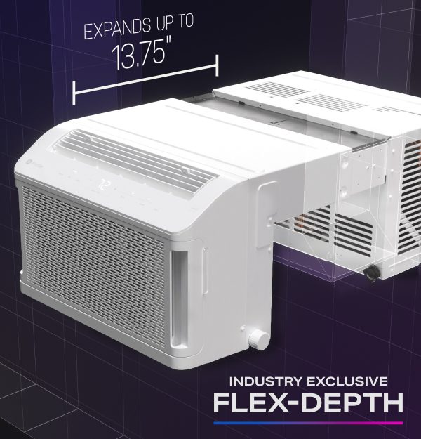 ClearView 350-sq ft Window Air Conditioner with Remote (115 Volts, 8300-BTU) Wi-Fi enabled - Image 4