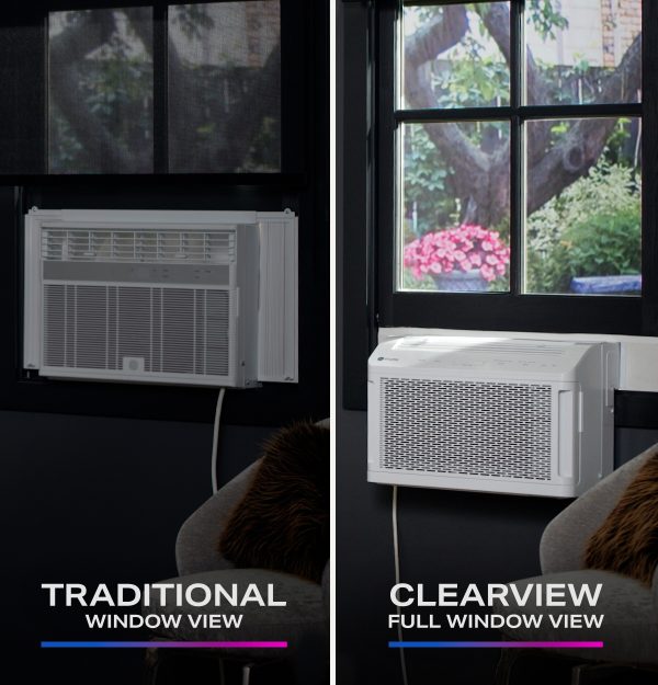 ClearView 350-sq ft Window Air Conditioner with Remote (115 Volts, 8300-BTU) Wi-Fi enabled - Image 5