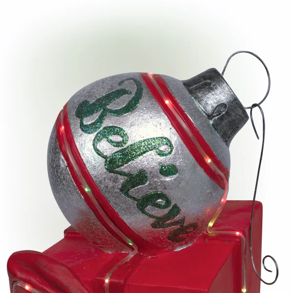 Corporation 37-in Lighted Gift Box Battery-operated Christmas Decor - Image 5