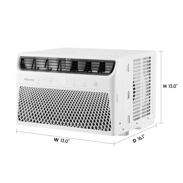 Hisense 350-sq ft Window Air Conditioner with Remote (115 Volts, 8000-BTU) Wi-Fi enabled - Image 7