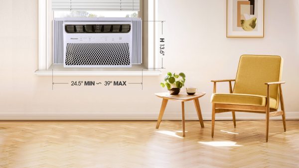 Hisense 350-sq ft Window Air Conditioner with Remote (115 Volts, 8000-BTU) Wi-Fi enabled - Image 11