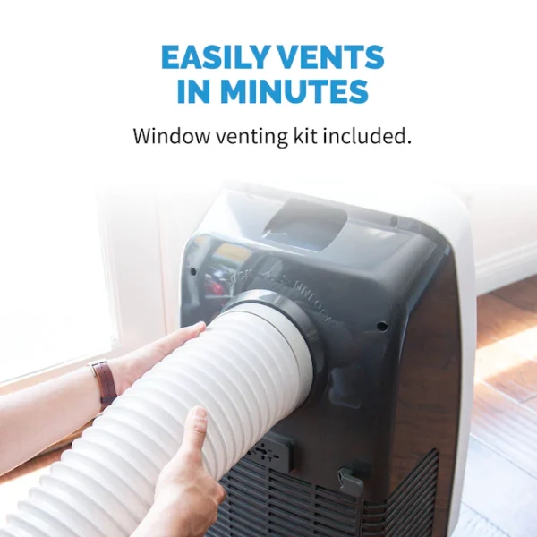 NewAir  4000-BTU DOE (7500-BTU ASHRAE) 120-Volt White Vented Portable Air Conditioner - Image 14
