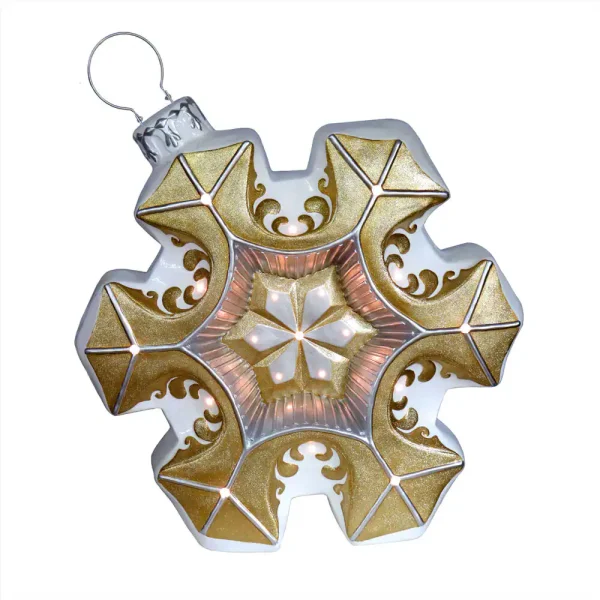 Fraser Hill Farm 36-in Ornament Free Standing Decoration with White LED Lights