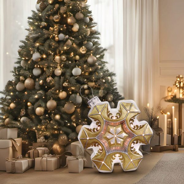Fraser Hill Farm 36-in Ornament Free Standing Decoration with White LED Lights - Image 15