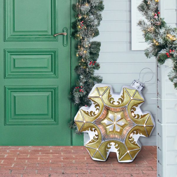 Fraser Hill Farm 36-in Ornament Free Standing Decoration with White LED Lights - Image 13