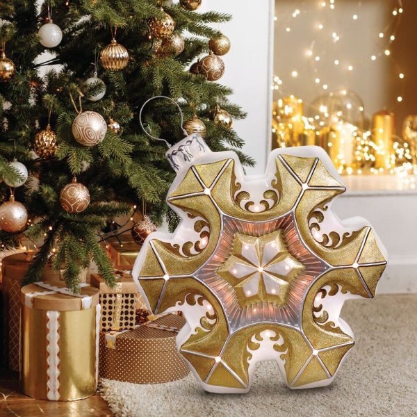 Fraser Hill Farm 36-in Ornament Free Standing Decoration with White LED Lights - Image 8