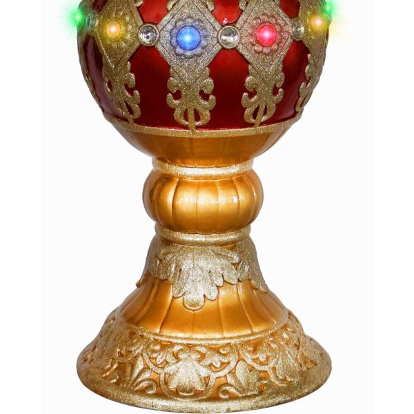 Fraser Hill Farm 48-in Ornament Free Standing Decoration with White LED Lights - Image 11