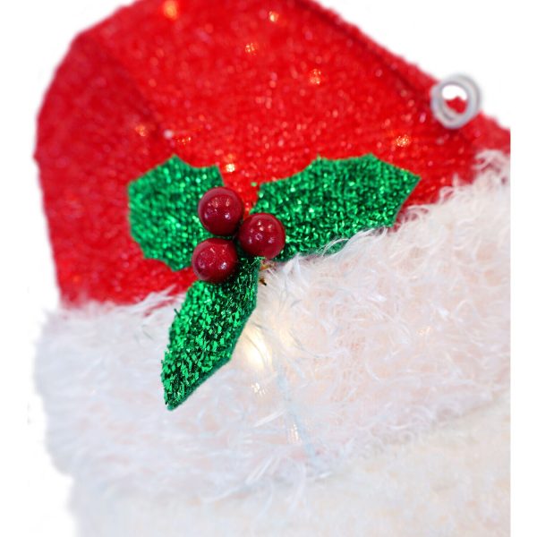 Fraser Hill Farm 72-in Snowman Free Standing Decoration with White LED Lights - Image 15