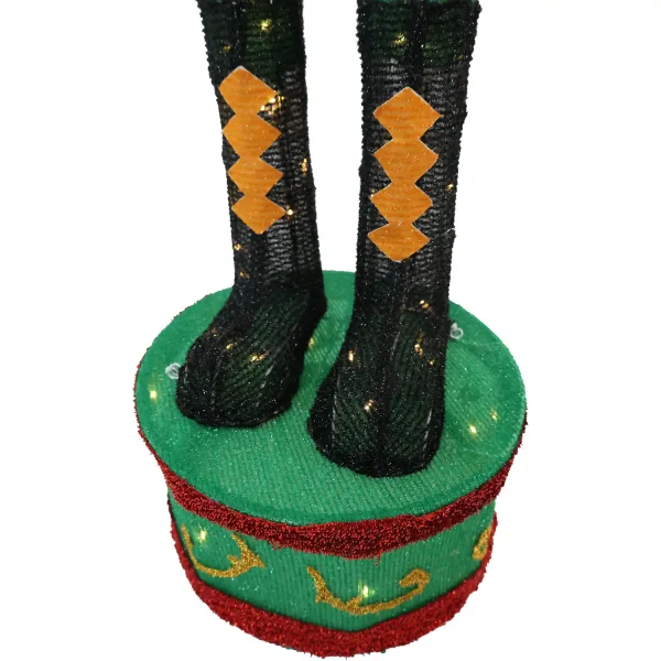 Fraser Hill Farm 72-in Nutcracker Free Standing Decoration with White LED Lights - Image 9