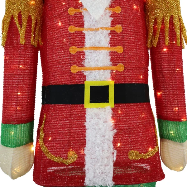 Fraser Hill Farm 72-in Nutcracker Free Standing Decoration with White LED Lights - Image 10