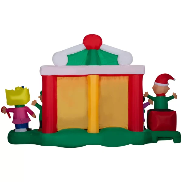 Gemmy Charlie Brown 85.83-in Inflatable with White LED Lights - Image 6