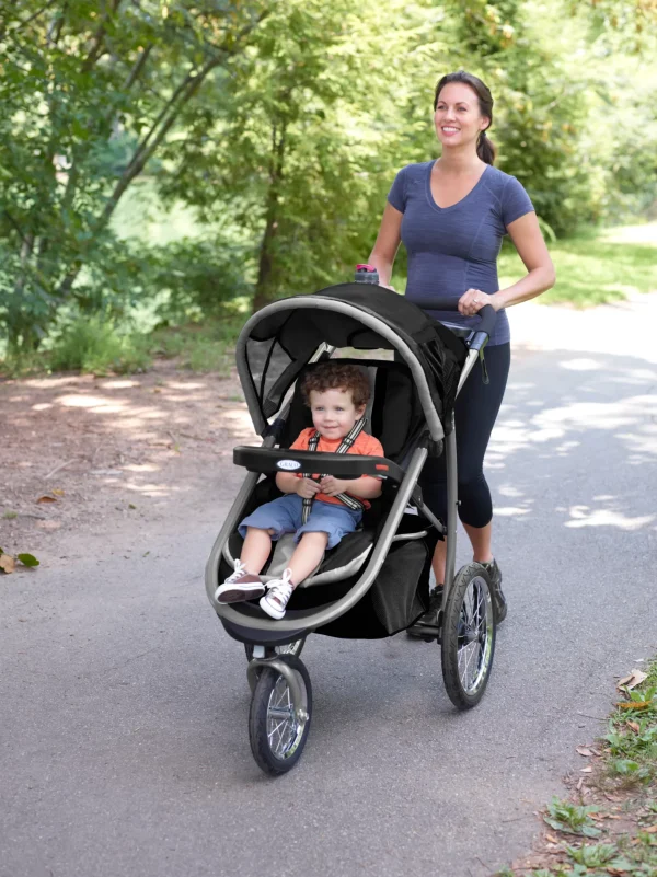 Graco FastAction Fold Jogger Click Connect Travel System   Gotham - Image 2