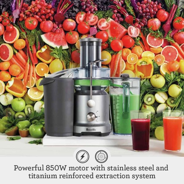 Juice Fountain Cold Juicer, Silver, BJE430SIL - Image 2